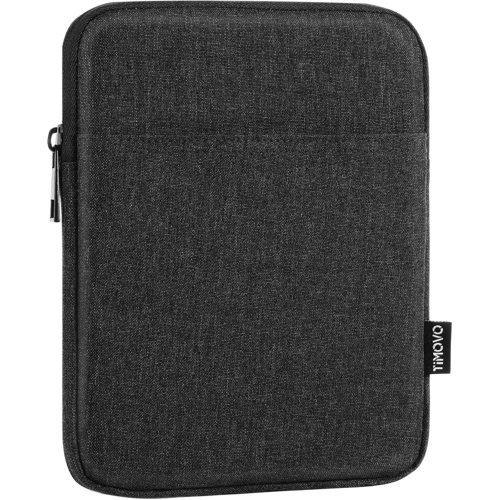 imageTiMOVO 67 Inch Sleeve Case for AllNew Kindle Paperwhite and Kindle Colorsoft Signature Edition Protective Sleeve Cover Pouch Bag Carrying Case for Kindle EReaderOasis Space GrayBlack
