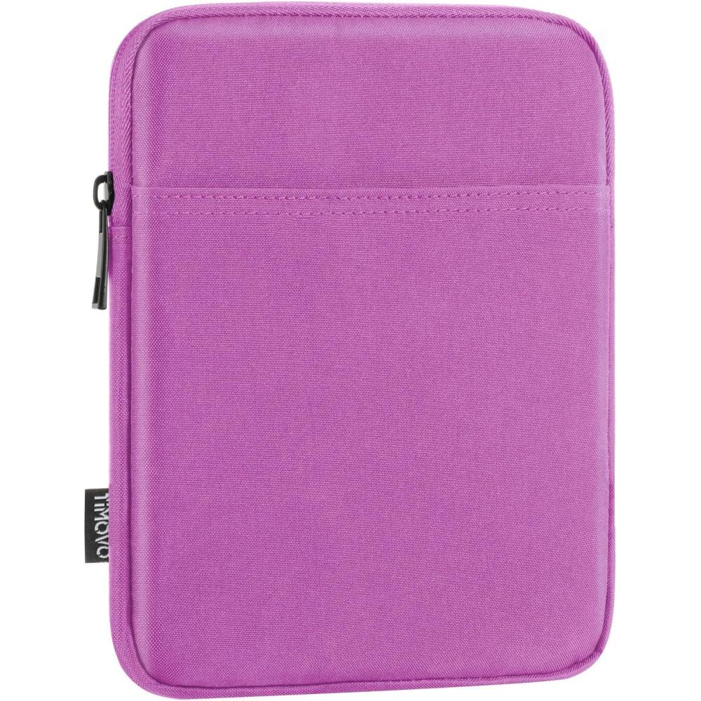 imageTiMOVO 67 Inch Sleeve Case for AllNew Kindle Paperwhite and Kindle Colorsoft Signature Edition Protective Sleeve Cover Pouch Bag Carrying Case for Kindle EReaderOasis Space GrayPurple