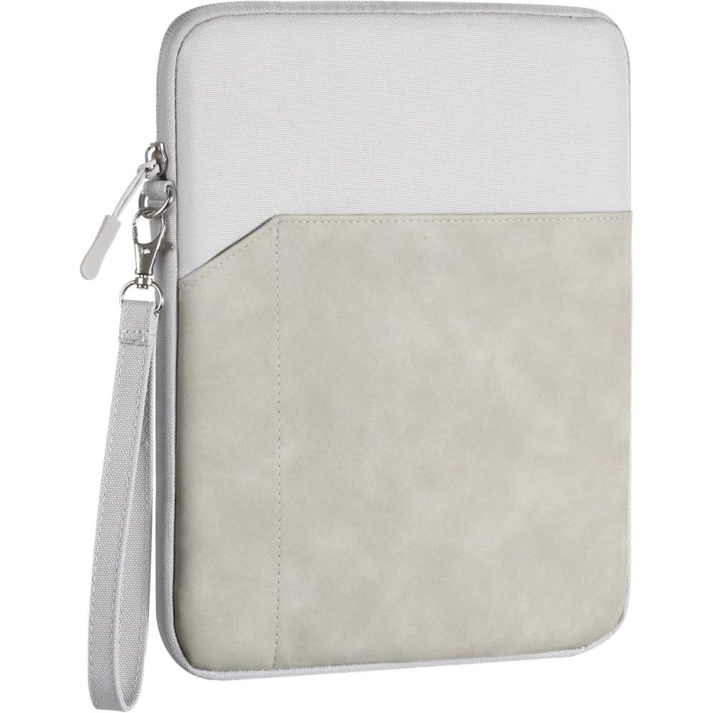 imageTiMOVO 911 Inch Tablet Sleeve Bag for iPad 11inch A16 2025 iPad 10th Gen 109quot iPad 102quot iPad Air 11Air 5th4th Gen 109quot Galaxy Tab A9A9 Plus 11quot Protective Bag with Pocket Light GrayLight Gray