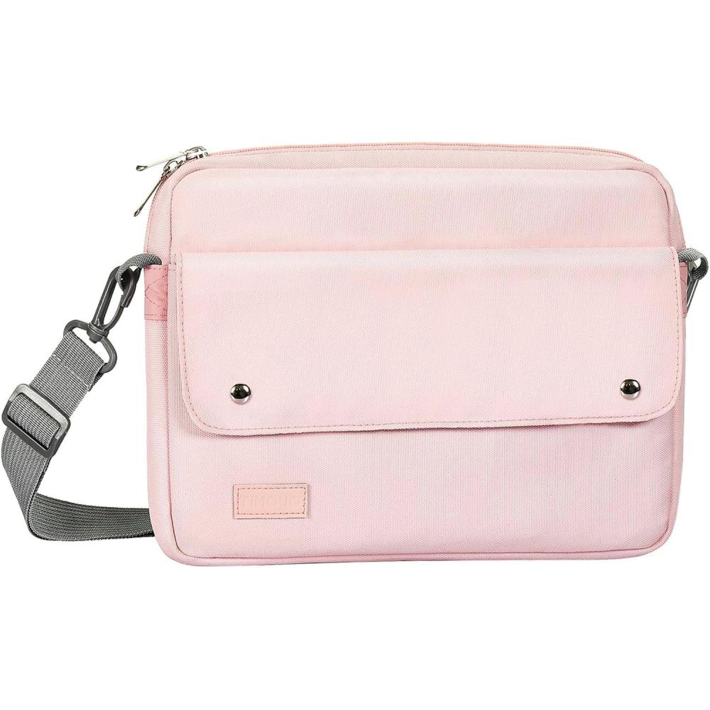 imageTiMOVO 911 Inch Tablet Sleeve Bag with Shoulder Strap Fits iPad 11inch A16 2025 iPad 10th Gen 109quot102quot iPad Air 115th4th Gen 109quot Galaxy Tab A9 Plus 11quot PinkPink