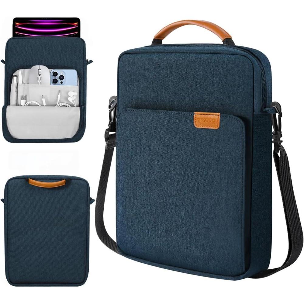 imageTiMOVO 911 Inch Tablet Sleeve Bag with Shoulder Strap for iPad 11inch A16 2025 iPad 109quot102quot Air 115th4th Gen 109quot Galaxy Tab A9 Plus 11quot PinkAaindigo
