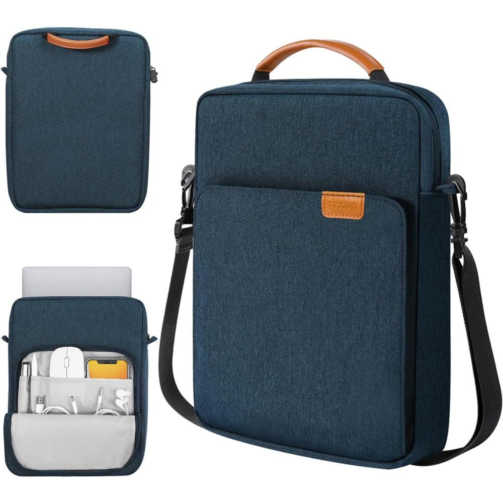 imageTiMOVO 911 Inch Tablet Sleeve Bag with Shoulder Strap for iPad 11inch A16 2025 iPad 109quot102quot Air 115th4th Gen 109quot Galaxy Tab A9 Plus 11quot PinkAbindigo