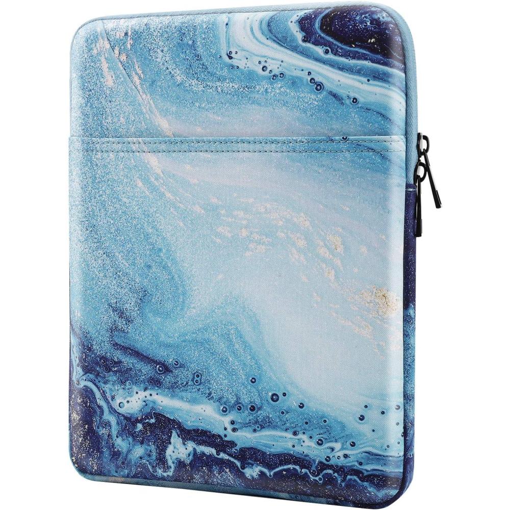 imageTiMOVO 911quot Tablet Sleeve Bag for iPad 11inch A16 2025 iPad 10th Gen 109quot iPad 102quot iPad Air 11 Inch5th4th Gen 109quot Galaxy Tab A9 Plus 11quot Protective Bag Fit Smart Keyboard Dusty BlueGilding