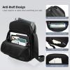 TiMOVO 11 Inch Tablet Sleeve Bag,Anti-Theft Tablet Bag with Shoulder Strap Fits iPad 10th Gen. 10.9″, iPad 9th/8th/7th Gen. 10.2″, iPad Air 11/Air 5th/4th Gen. 10.9″,Galaxy Tab A9+/A9 Plus 11″, Black(Black)