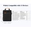 TiMOVO 13 Inch Tablet Handbag with Shoulder Strap for iPad Air 13″ M3 2025, iPad Pro 13″, iPad Pro 12.9″, Galaxy Tab S9 Plus/S10+/S10 Plus/S9 FE+/S9 FE Plus 12.4″, Remarkable Paper Pro 11.8″, Black(Black)