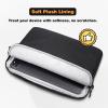TiMOVO 13 Inch Tablet Sleeve for iPad Air 13″ M3 2025, iPad Pro 13″, iPad Pro 12.9″, Galaxy Tab S9 Plus/S10 Plus/S9 FE+/S9 FE Plus 12.4″, Remarkable Paper Pro 11.8″, Protective Carrying Bag, Black