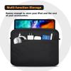 TiMOVO 13 Inch Tablet Sleeve for iPad Air 13″ M3 2025, iPad Pro 13″, iPad Pro 12.9″, Galaxy Tab S9 Plus/S10 Plus/S9 FE+/S9 FE Plus 12.4″, Remarkable Paper Pro 11.8″, Protective Carrying Bag, Black