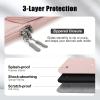 TiMOVO 13.3-14 Inch Laptop Sleeve Carrying Bag with Pockets for iPad Air 13 Inch 2024,iPad Pro 13 Inch 2024,MacBook Air 2022-2018,MacBook Pro M2/M2/M1 Pro/M1 Max,Galaxy Tab S9+/S8+ 12.4″,Black(Pink)