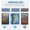 TiMOVO 2 Pack Screen Protector Compatible with Fire HD 10 2021/Fire HD 10 Plus 2021/Fire HD 10 Kids/Fire HD 10 Kids Pro, Anti Blue Light, Eye-Protect, Anti-Glare, PET Screen Protector Film, Light Blue