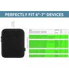 TiMOVO 6-7 Inch Sleeve Case for All-New Kindle Paperwhite and Kindle Colorsoft Signature Edition, Protective Sleeve Cover Pouch Bag Carrying Case for Kindle E-Reader/Oasis, Space Gray(Black)