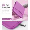 TiMOVO 6-7 Inch Sleeve Case for All-New Kindle Paperwhite and Kindle Colorsoft Signature Edition, Protective Sleeve Cover Pouch Bag Carrying Case for Kindle E-Reader/Oasis, Space Gray(Purple)