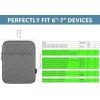 TiMOVO 6-7 Inch Sleeve Case for All-New Kindle Paperwhite and Kindle Colorsoft Signature Edition, Protective Sleeve Cover Pouch Bag Carrying Case for Kindle E-Reader/Oasis, Space Gray(Dark Gray)