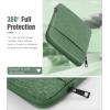 TiMOVO 6-7 Inch Sleeve Case for All-New Kindle Paperwhite and Kindle Colorsoft Signature Edition, Protective Sleeve Cover Pouch Bag Carrying Case for Kindle E-Reader/Oasis, Space Gray(A-Bodhi Green)