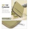 TiMOVO 6-7 Inch Sleeve Case for All-New Kindle Paperwhite and Kindle Colorsoft Signature Edition, Protective Sleeve Cover Pouch Bag Carrying Case for Kindle E-Reader/Oasis, Space Gray(Khaki)