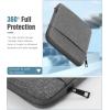 TiMOVO 6-7 Inch Sleeve Case for All-New Kindle Paperwhite and Kindle Colorsoft Signature Edition, Protective Sleeve Cover Pouch Bag Carrying Case for Kindle E-Reader/Oasis, Space Gray(Dark Gray)