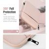 TiMOVO 6-7 Inch Sleeve Case for All-New Kindle Paperwhite and Kindle Colorsoft Signature Edition, Protective Sleeve Cover Pouch Bag Carrying Case for Kindle E-Reader/Oasis, Space Gray(Pink)