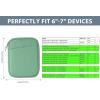TiMOVO 6-7 Inch Tablet Sleeve for All-New Kindle Paperwhite and Kindle Colorsoft Signature Edition, Protective Sleeve Cover Case with Pocket for Kindle E-Reader/Kindle Oasis, Yellow Flower(A-Bodhi Green)