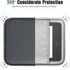 TiMOVO 6-7 Inch Tablet Sleeve for All-New Kindle Paperwhite and Kindle Colorsoft Signature Edition, Protective Sleeve Cover Case with Pocket for Kindle E-Reader/Kindle Oasis, Yellow Flower(A-Space Gray)