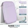 TiMOVO 6-7 Inch Tablet Sleeve for All-New Kindle Paperwhite and Kindle Colorsoft Signature Edition, Protective Sleeve Cover Case with Pocket for Kindle E-Reader/Kindle Oasis, Yellow Flower(Purple Lavender)