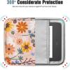 TiMOVO 6-7 Inch Tablet Sleeve for All-New Kindle Paperwhite and Kindle Colorsoft Signature Edition, Protective Sleeve Cover Case with Pocket for Kindle E-Reader/Kindle Oasis, Yellow Flower(B-Yellow Flower)