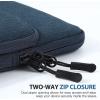 TiMOVO 9-11 Inch Tablet Sleeve Bag for iPad 11-inch A16 2025, iPad 10th Gen. 10.9″, iPad 10.2″, iPad Air 11/Air 5th/4th Gen. 10.9″, Galaxy Tab A9+/A9 Plus 11″, Carrying Bag with Pockets, Black(Indigo)