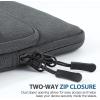 TiMOVO 9-11 Inch Tablet Sleeve Bag for iPad 11-inch A16 2025, iPad 10th Gen. 10.9″, iPad 10.2″, iPad Air 11/Air 5th/4th Gen. 10.9″, Galaxy Tab A9+/A9 Plus 11″, Carrying Bag with Pockets, Black(Dark Gray)