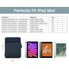 TiMOVO 9-11 Inch Tablet Sleeve Bag for iPad 11-inch A16 2025, iPad 10th Gen. 10.9″, iPad 10.2″, iPad Air 11/Air 5th/4th Gen. 10.9″, Galaxy Tab A9+/A9 Plus 11″, Carrying Bag with Pockets, Black(Indigo)