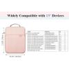 TiMOVO 9-11 Inch Tablet Sleeve Bag with Shoulder Strap for iPad 11-inch A16 2025, iPad 10.9″/10.2″| Air 11/5th/4th Gen. 10.9″| Galaxy Tab A9 Plus 11″, Pink(A-pink)