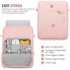 TiMOVO 9-11 Inch Tablet Sleeve Bag with Shoulder Strap for iPad 11-inch A16 2025, iPad 10.9″/10.2″| Air 11/5th/4th Gen. 10.9″| Galaxy Tab A9 Plus 11″, Pink(Aa-pink)
