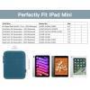 TiMOVO 9-11″ Tablet Sleeve Bag for iPad 11-inch A16 2025, iPad 10th Gen. 10.9″, iPad 10.2″, iPad Air 11 Inch/5th/4th Gen. 10.9″, Galaxy Tab A9 Plus 11″, Protective Bag Fit Smart Keyboard, Dusty Blue(Peacock Blue)
