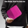 TiMOVO 9-11″ Tablet Sleeve Bag for iPad 11-inch A16 2025, iPad 10th Gen. 10.9″, iPad 10.2″, iPad Air 11 Inch/5th/4th Gen. 10.9″, Galaxy Tab A9 Plus 11″, Protective Bag Fit Smart Keyboard, Dusty Blue(Fuchsia)