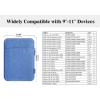 TiMOVO 9-11″ Tablet Sleeve Bag for iPad 11-inch A16 2025, iPad 10th Gen. 10.9″, iPad 10.2″, iPad Air 11 Inch/5th/4th Gen. 10.9″, Galaxy Tab A9 Plus 11″, Protective Bag Fit Smart Keyboard, Dusty Blue(Sky Blue)
