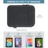 TiMOVO 9-11″ Tablet Sleeve Bag for iPad 11-inch A16 2025, iPad 10th Gen. 10.9″, iPad 10.2″, iPad Air 11 Inch/5th/4th Gen. 10.9″, Galaxy Tab A9 Plus 11″, Protective Bag Fit Smart Keyboard, Dusty Blue(Space Gray)