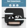 TiMOVO 9-11″ Tablet Sleeve Bag for iPad 11-inch A16 2025, iPad 10th Gen. 10.9″, iPad 10.2″, iPad Air 11 Inch/5th/4th Gen. 10.9″, Galaxy Tab A9 Plus 11″, Protective Bag Fit Smart Keyboard, Dusty Blue(Black)