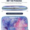 TiMOVO 9-11″ Tablet Sleeve Bag for iPad 11-inch A16 2025, iPad 10th Gen. 10.9″, iPad 10.2″, iPad Air 11 Inch/5th/4th Gen. 10.9″, Galaxy Tab A9 Plus 11″, Protective Bag Fit Smart Keyboard, Dusty Blue(Dreamy Nebula)