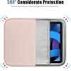 TiMOVO 9-11″ Tablet Sleeve for iPad 11-inch A16 2025, iPad 10th Gen. 10.9″, iPad 10.2″, iPad Air 11 Inch/5th/4th Gen. 10.9″, Galaxy Tab A9 Plus 11″, Protective Bag with Pocket, Black(Pink)