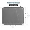TiMOVO 9-11″ Tablet Sleeve for iPad 11-inch A16 2025, iPad 10th Gen. 10.9″, iPad 10.2″, iPad Air 11 Inch/5th/4th Gen. 10.9″, Galaxy Tab A9 Plus 11″, Protective Bag with Pocket, Black(Aa-Dark Gray)