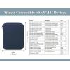 TiMOVO 9-11″ Tablet Sleeve for iPad 11-inch A16 2025, iPad 10th Gen. 10.9″, iPad 10.2″, iPad Air 11 Inch/5th/4th Gen. 10.9″, Galaxy Tab A9 Plus 11″, Protective Bag with Pocket, Black(Space Gray)