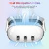 TiMOVO Accessories for Meta Quest 3, Protective Shell Cover for Quest 3 Includes Transparent Shell Cover, Ultra-Clear Lens Tempered Glass Protector Film, VR Protective Case Accessories