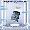 TiMOVO Adapter for Lightning to USB C Adapter, 4 Pack Lightn-ing Female to USB C Male Adapter Converter 35W Fast PD Charger & Data Transfe for iPhone 15/16/Pro/Pro Max/Plus,iPad Pro/Air USB-C Adapter