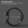 TiMOVO Band Compatible with Garmin Forerunner 45, Soft Silicone Band Adjustable Replacement Watch Strap Fit Garmin Forerunner 45 – Black(Black)