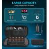 TiMOVO Carrying Case Compatible with Nintendo Switch 2 with 10 Game Cartridges, and 4 pack Tempered Glass Screen Protector for Nintendo Switch 2