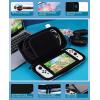 TiMOVO Carrying Case Compatible with Nintendo Switch OLED Model 2021 & Switch, Durable Hard Shell Game Storage Handbag Portable Travel Bag PU Pouch with Pocket for 10 Game Cards & Accessories, Gilding(Dreamy Nebula)