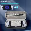 TiMOVO Carrying Case for PlayStation Portal Remote Player, Travel Storage Case with 10 Card Slots for PS5 Portal 2023 Controller & Accessories, Hard Shell Protective Bag for PS Portal PS5(Dark Gray)