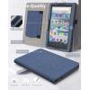 TiMOVO Case Fits All-New Kindle Fire 7 Tablet (7″, 12th Generation, 2022 Release), PU Leather Protective Cover with Hand Strap Card Slot, Auto Wake/Sleep, Vertical Horizontal Stand, Indigo