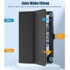 TiMOVO Case Fits All-New Kindle Fire 7 Tablet (7″, 12th Generation, 2022 Release), Slim Protective Stand Cover, PU Leather Shell with Auto Wake/Sleep, Black