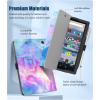 TiMOVO Case Fits All-New Kindle Fire 7 Tablet (7″, 12th Generation, 2022 Release), Slim Protective Stand Cover, PU Leather Shell with Auto Wake/Sleep, Dreamy Nebula