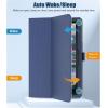 TiMOVO Case Fits All-New Kindle Fire 7 Tablet (7″, 12th Generation, 2022 Release), Slim Protective Stand Cover, PU Leather Shell with Auto Wake/Sleep, Indigo