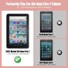 TiMOVO Case Fits All-New Kindle Fire 7 Tablet (7″, 12th Generation, 2022 Release), Soft TPU Frosted Back Cover Protector, Ultra Slim Smart Shell with Auto Wake/Sleep, Rose Gold