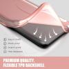 TiMOVO Case Fits All-New Kindle Fire 7 Tablet (7″, 12th Generation, 2022 Release), Soft TPU Frosted Back Cover Protector, Ultra Slim Smart Shell with Auto Wake/Sleep, Rose Gold